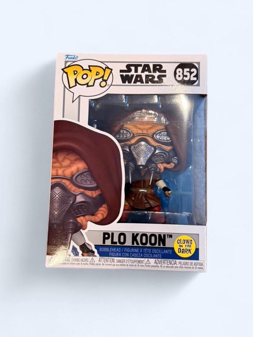 Star Wars Plo Koon (Glow) Funko Pop! #852